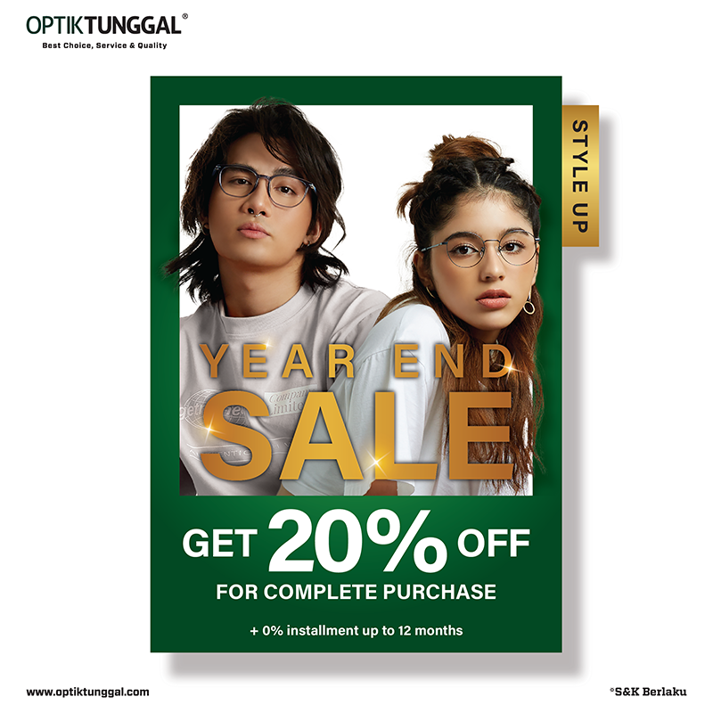 Optik Tunggal Year End Sale Get 20% Off